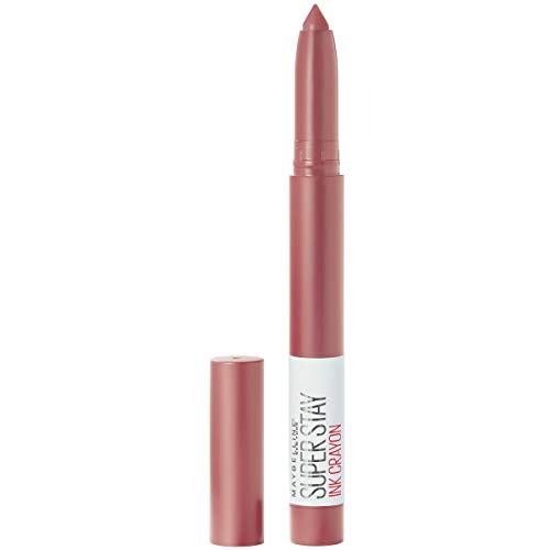 Product Cover Maybelline SuperStay Ink Crayon Lipstick, Matte Longwear Lipstick Makeup, Lead The Way