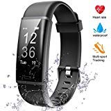 Product Cover Lintelek Fitness Tracker, Heart Rate Monitor Activity Tracker Sleep Monitor, Measuring Calories Step Counter IP67 Waterproof Smart Watch Wearable Device for Men Women Kid Android iOS Veryfitpro