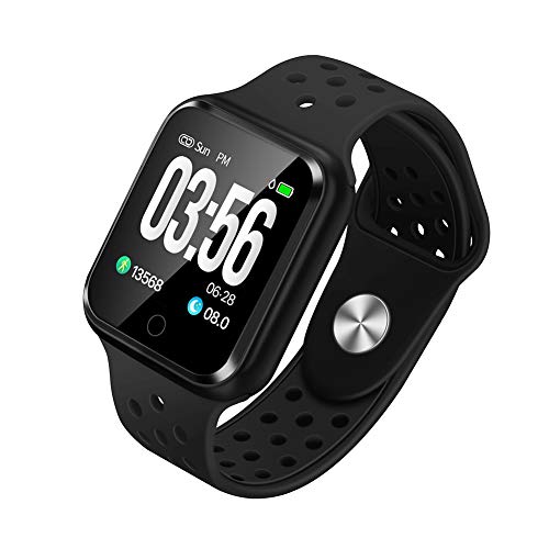 Product Cover WAFA Fitness Tracker with Heart Rate Blood Pressure Monitor, Waterproof Fitness Watch, Bluetooth Smart Watch with Sleep Sports Data Monitor GPS Activity Tracking Pedometer Watch for Kids Women Men