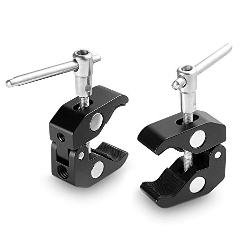 Product Cover SMALLRIG Super Clamp(2 Pack) Magic Arm Clamp for DJI Ronin, Camera Monitor, LED Light-2058