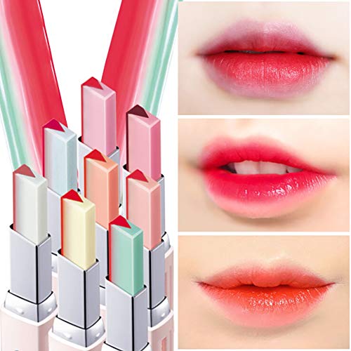 Product Cover Double Color Lipstick Waterproof Long-Lasting Lip Gloss Moisturzing Nourishing Lipsticks Balm Lip Cosmetics By Shouhengda