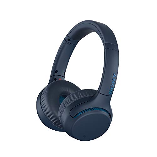 Product Cover Sony WH-XB700 Wireless Extra Bass Bluetooth Headphones, Blue