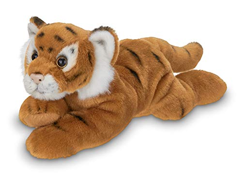 Product Cover Bearington Lil' Saber Small Plush Stuffed Animal Tiger, 9 inches