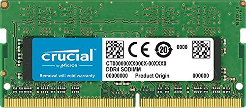 Product Cover Crucial 8GB DDR4 1.2V 2400Mhz CL17 SODIMM RAM Memory Module for Notebooks and Laptops