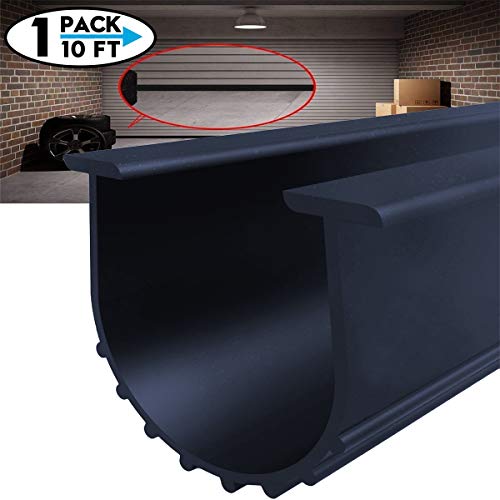 Product Cover Garage Door Bottom Weather Stripping Kit Rubber Seal Strip Replacement, Weatherproofing Universal Sealing Professional Grade T Rubber,5/16
