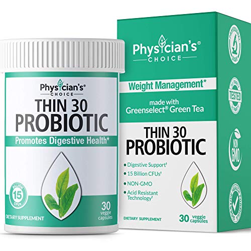 Product Cover Probiotics for Women - Detox Cleanse & Weight Loss - Clinically Proven Greenselect- Organic Prebiotics, Digestive Enzymes, Apple Cider Vinegar & Green Tea Extract - Shelf Stable - 30 Capsules