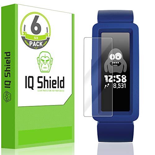 Product Cover IQ Shield Screen Protector Compatible with Fitbit Ace 2 (6-Pack) LiquidSkin Anti-Bubble Clear Film