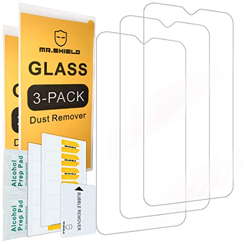 Product Cover [3-Pack]-Mr.Shield for Samsung Galaxy M20 [Tempered Glass] Screen Protector with Lifetime Replacement