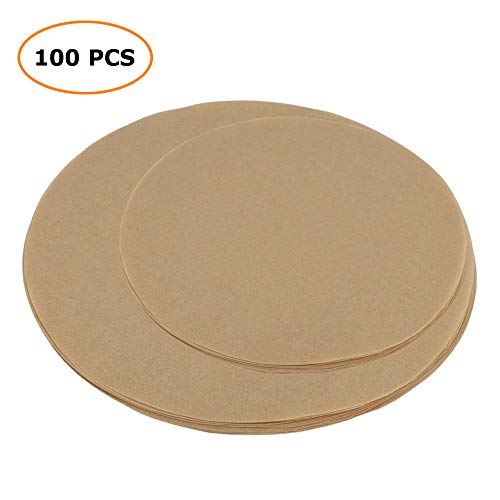 Product Cover Sopplea 100 Sheets Parchment Paper Rounds 6
