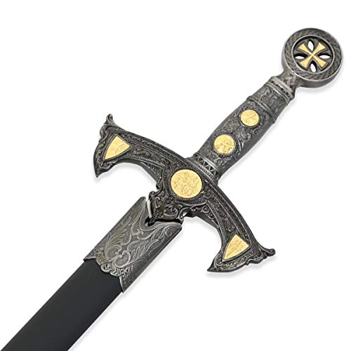 Product Cover Vulcan Gear Medieval Middle Ages Sword with Matching Scabbard - Choose Your Style
