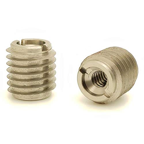 Product Cover SNUG Fasteners (SNG876) Four (4) #8-32 Stainless Steel Knife Threaded Inserts for Wood | .375