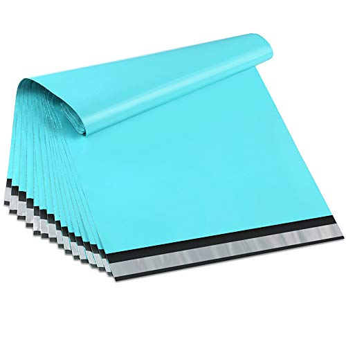 Product Cover UCGOU 9x12 Inch 200Pcs Teal Poly Mailers 2.16MIL Premium Shipping Envelopes Mailer Self Sealed Mailing Bags with Waterproof and Tear-Proof Postal Bags