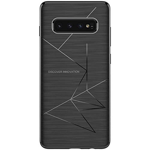 Product Cover Galaxy S10 Case, Nillkin Magnetic TPU Case [Specially Designed for Nillkin Car Magnetic Wireless Charger] Soft Back Cover for Samsung Galaxy S10