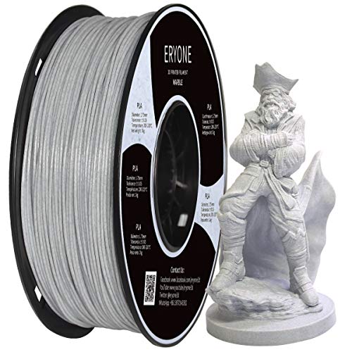 Product Cover Eryone Marble PLA Filament 1.75mm, 3D Printing Filament PLA for FDM 3D Printer/Pen, 1kg 1 Spool