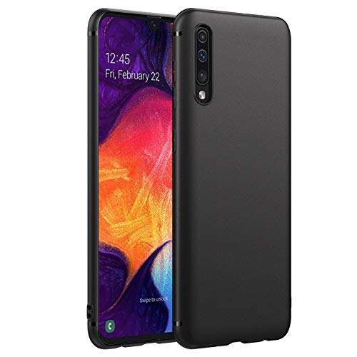 Product Cover EasyAcc Slim Case for Samsung Galaxy A50/ A50s/ A30s, Matte Black Phone Case Soft Ultra Thin Fit TPU Back Protective Cover Compatible with Samsung Galaxy A50 A50s A30s
