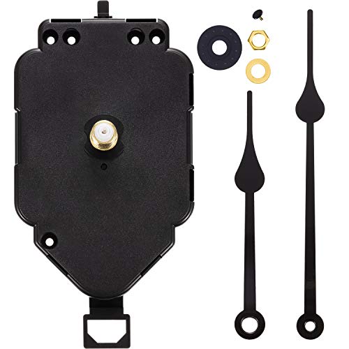 Product Cover Hicarer Pendulum Clock Movement Replacement Long Shaft Pendulum Quartz Clock Movement Mechanism
