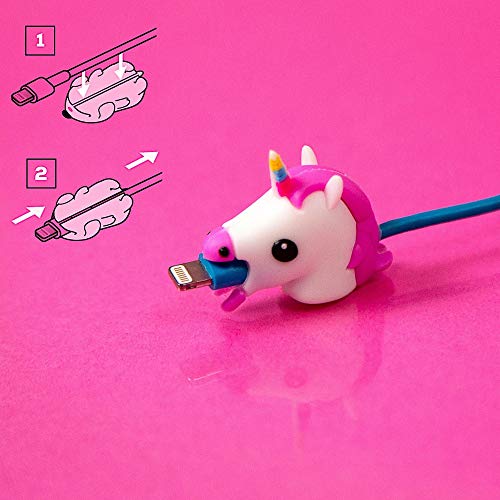 Product Cover Unicorn Cable Chomper | Cord Protector Animals| Animal Cable Protector | Animal Bite Cable Protector | Cable Protector Animal | USB Cable Protector Animal | Animal Charger Cable Protector |