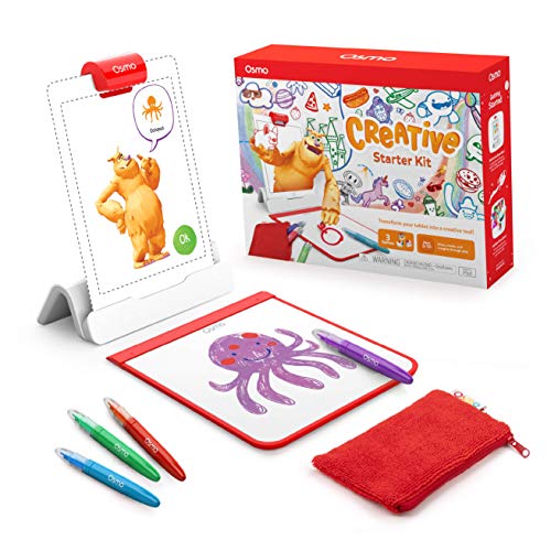 Product Cover Osmo - Creative Starter Kit for iPad - Ages 5-10 - Creative Drawing & Problem Solving/Early Physics - STEM - (Osmo Base Included)