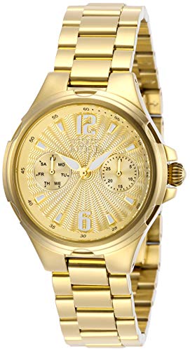 Product Cover Invicta Women's Angel Quartz Watch with Stainless Steel Strap, Gold, 18 (Model: 29149)