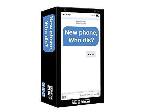 Product Cover New Phone, Who Dis? - Adult Party Game by What Do You Meme?