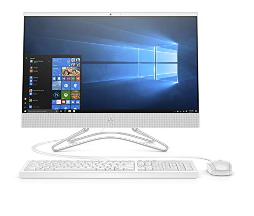 Product Cover HP 24-Inch All-in-One Computer, AMD A9-9425, 8GB RAM, 1TB Hard Drive, Windows 10 (24-f0020, White)