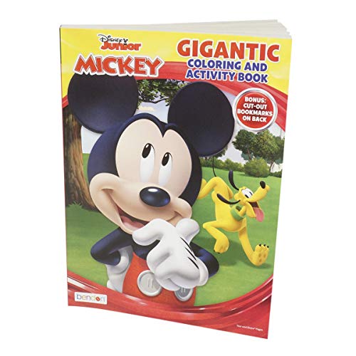 Product Cover Disney Junior Mickey & Minnie Mouse - Gigantic Coloring & Activity Book - 200 Pages