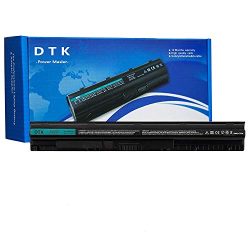 Product Cover Dtk Laptop Battery M5Y1k for Dell Inspiron 14 3000 N3451 3551 5000/15 3000 3458 3451 5458/15 3000 5451 5455 3558 5551 5555 5558 5758 ; Vostro 3458 3558 [14.8V 2400MAH]