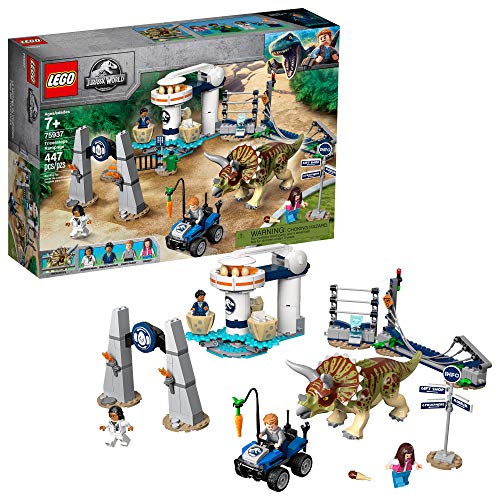 Product Cover LEGO Jurassic World Triceratops Rampage 75937 (447 Pieces)