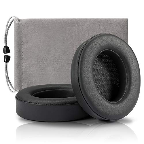 Product Cover Ear Pads for Beats,Cushions Compatible with Beats Studio 2 Wireless Wired and Studio 3 Over Ear Headphones 1 Pair (Titanium)