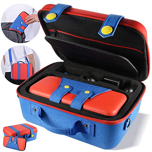 Product Cover Carrying Storage Case Compatible With Nintendo Switch System,Cute and Deluxe,Protective Hard Shell Carry Bag for Nintendo Switch Console and Accessories