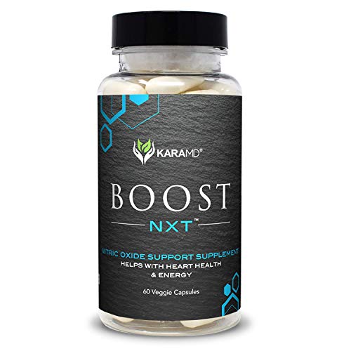 Product Cover KaraMD Boost NXT (30 Servings) | Doctor Formulated Nitric Oxide Booster Supplement with Arginine, Citrulline and Vital Amino Acids for Energy, Muscle Growth, Healthy Heart, and Vascularity
