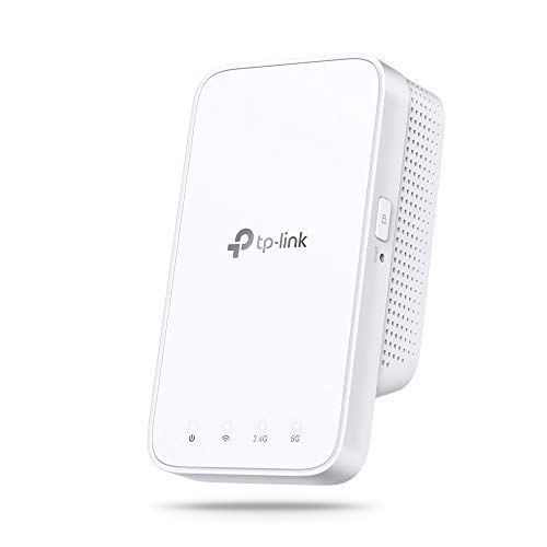 Product Cover TP-Link | AC1200 WiFi Range Extender | Up to 1200Mbps | WiFi Extender, Repeater, WiFi Signal Booster | One Mesh | Easy Set-Up | Compact Designed Internet Booster (RE300)