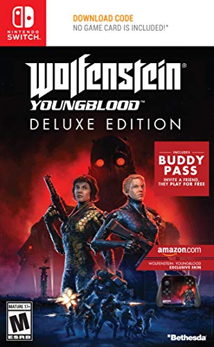 Product Cover Wolfenstein: Youngblood - Nintendo Switch Deluxe Edition [Amazon Exclusive Bonus]