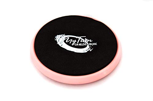 Product Cover The Patent Pending My Turn Disc, Portable Turning Board for Dancers, Ballet, Gymnastics, Equipment, Dancing Accessories for Balance Training, Technique and Spinning on Releve (Pink)