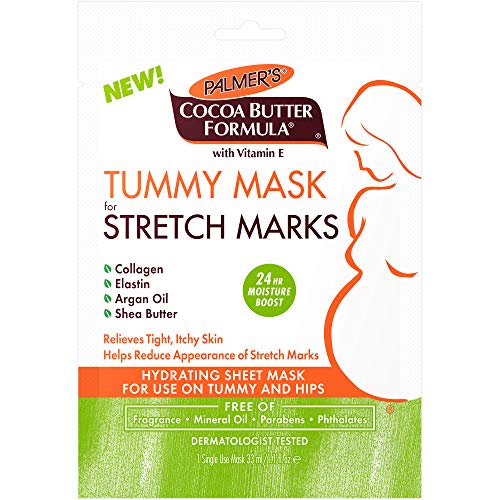 Product Cover Palmer's Cocoa Butter Formula Tummy Mask for Stretch Marks & Pregnancy Skincare (Single Use Mask)