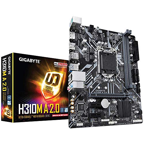 Product Cover GIGABYTE H310M A 2.0 (LGA1151/ Intel/ H310/ Micro ATX/ DDR4/ HDMI 1.4/ M.2/ Motherboard)