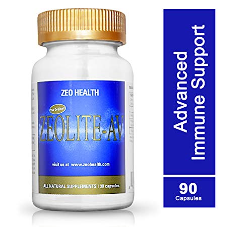Product Cover Zeolite-AV Capsules | Potent Immune System Booster with Humic Acid | Restore Trace Minerals, Replenish Electrolytes, Remove Toxins | Promotes Energy, Restful Sleep, Alleviates Brain Fog (90 Count)
