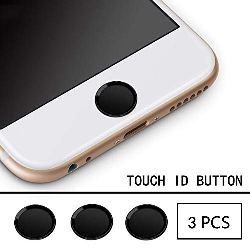 Product Cover Home Button Sticker Ultra Slim Fingerprint Support Touch ID Metal (3Pack)