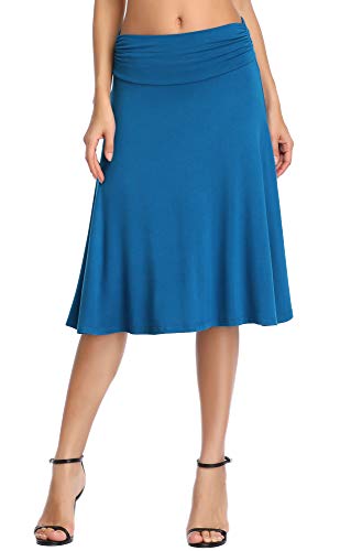 Product Cover Urban CoCo Women's Ruched Waist Stretchy Flared Yoga Skirt