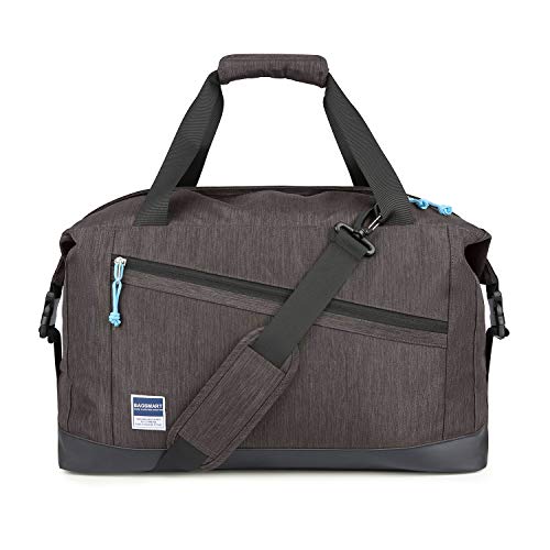 Product Cover BAGSMART Travel Duffle Bag Expandable Weekender Bag Anti-Theft Overnight Bag Carry-on Shoulder Bag with Shoe Bag, 40L