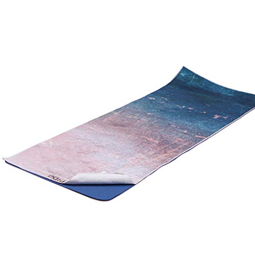 Product Cover wwww Pido Yoga Mat Towel Non Slip Sweat Absorbent Hot Yoga Towel Oversize Convenient Widened Folded Fitness Blanket with Bag 72