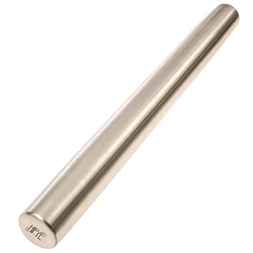 Product Cover Rolling Pin French Metal Kitchen Tools for Baking- 15.75