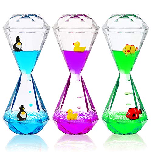 Product Cover YUE Motion - Liquid Motion Bubbler for Kids & Adults [3-Pack] | Liquid Timer for Sensory Play, Calming &Relaxing, Autism Toys | Sensory Desk Toys (Style#2)