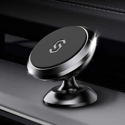 Product Cover Magnetic Phone Car Mount, Syncwire Universal Car Phone Holder for Dashboard, Cell Phone Car Kits, 360° Adjustable Magnet Cell Phone Mount Compatible with iPhone, Samsung, LG, GPS, Mini Tablet and More