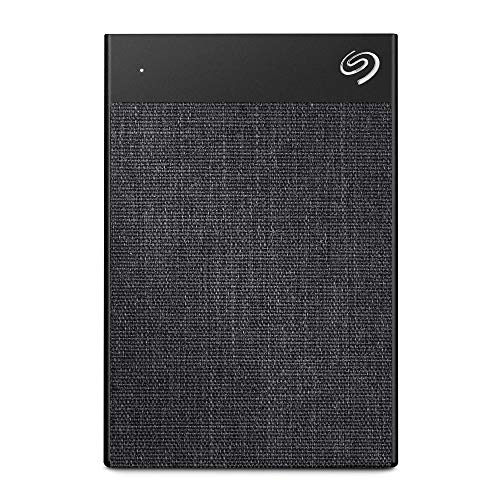 Product Cover Seagate Backup Plus Ultra Touch 2 TB External Hard Drive Portable HDD - Black USB-C USB 3.0, 1yr Mylio Create, 2 Months Adobe CC Photography - Black (STHH2000300)