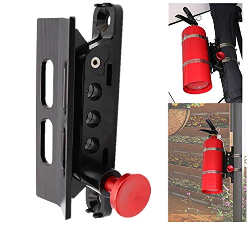 Product Cover Vehicle Universal Roll Bar Bottle / Fire Extinguisher Holder Mount,Adjustable, Aluminum