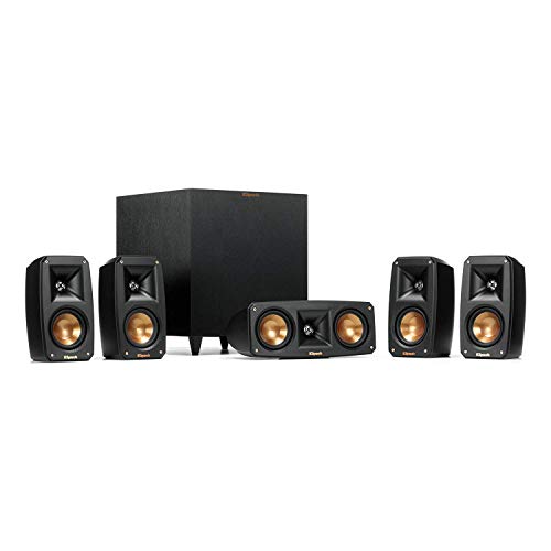 Product Cover Klipsch Black Reference Theater Pack 5.1 Surround Sound System (Renewed)