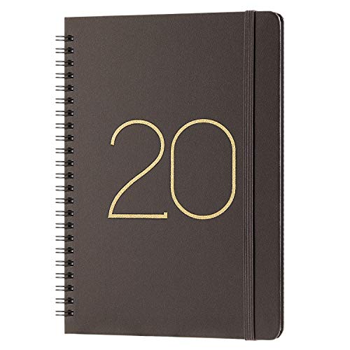 Product Cover 2020 Planner - Weekly & Monthly Planner with Tabs, January 2020 - December 2020, Flexible Cover with Twin-Wire Binding, Banded, 6.45