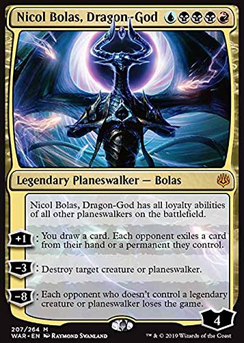 Product Cover Magic: The Gathering - Nicol Bolas, Dragon-God - War of The Spark