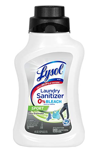Product Cover Lysol Laundry Sanitizer Additive, Sport, 41oz, for Active wear, Athletic, Sweaty Workout, Sports Laundry